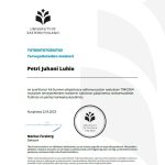 PLuS Nutrition Registered Dietitian Petri Luhio. Sports Nutrition Expert. Professional Online services. Master degree certificate. University of Eastern Finland