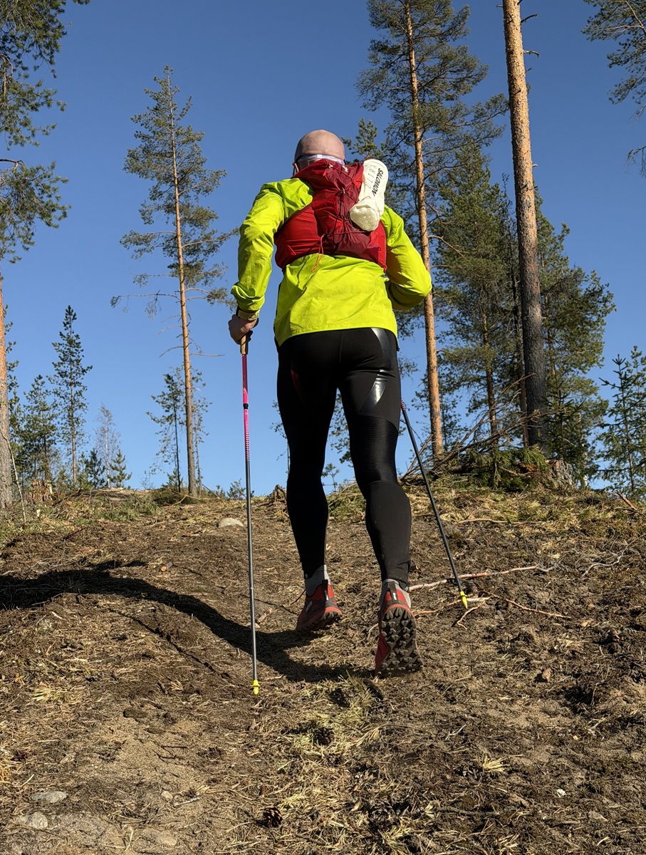 Siilinjärvi trails. PLuS Nutrition. Registered dietitian, sports nutrition expert and ultrarunner. Training for ultra marathon.